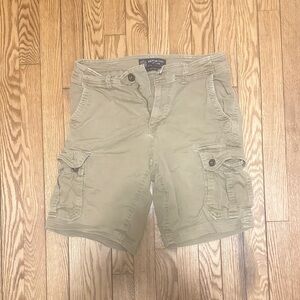 American Eagle Outfitters Khaki Cargo Shorts